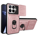 Xiaomi 17T-skal PC + TPU-stativ mobilskal med kamerareglage