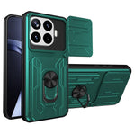 For Xiaomi 17T Pro Case PC + TPU Kickstand Phone Back Cover with Camera Slider