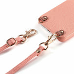 For iPhone 18 Pro / 17 Pro Litchi Pattern Case with Lanyard Shockproof PC PU Leather Cover