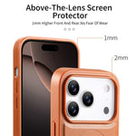 CASENEO For iPhone 18 Pro Max / 17 Pro Max Magnetic Case Wristband PU Leather + PC Shockproof Phone Cover