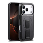CASENEO For iPhone 18 Pro Max / 17 Pro Max Magnetic Case Wristband PU Leather + PC Shockproof Phone Cover