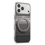 For iPhone 18 Pro Max / 17 Pro Max Case Magnetic Kickstand PU Leather + PC + TPU Gradient Phone Cover