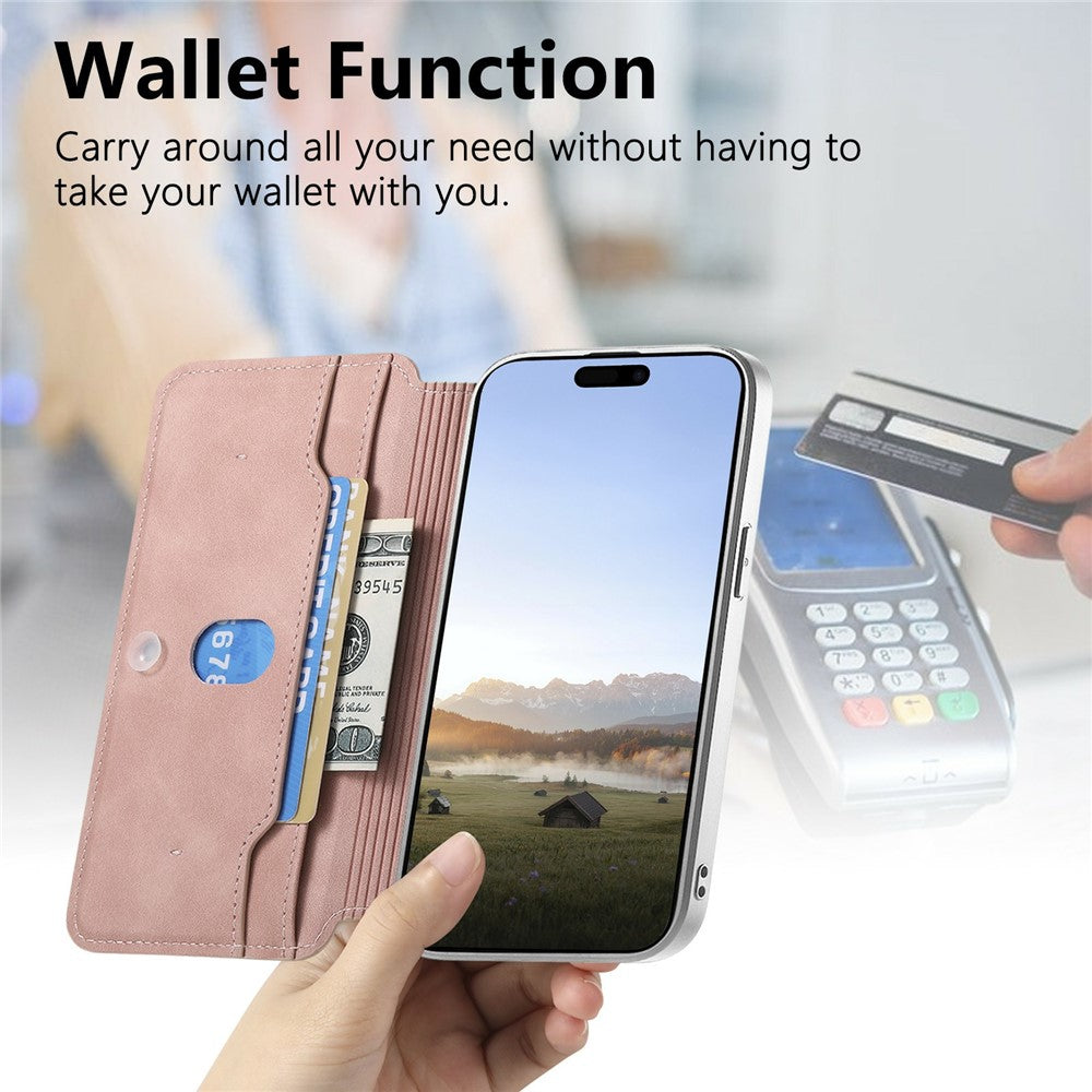Til Samsung Galaxy A27 5G Magnetisk Etui Aftageligt 2-i-1 Flip Tegnebog Læder Telefoncover med Sugekop