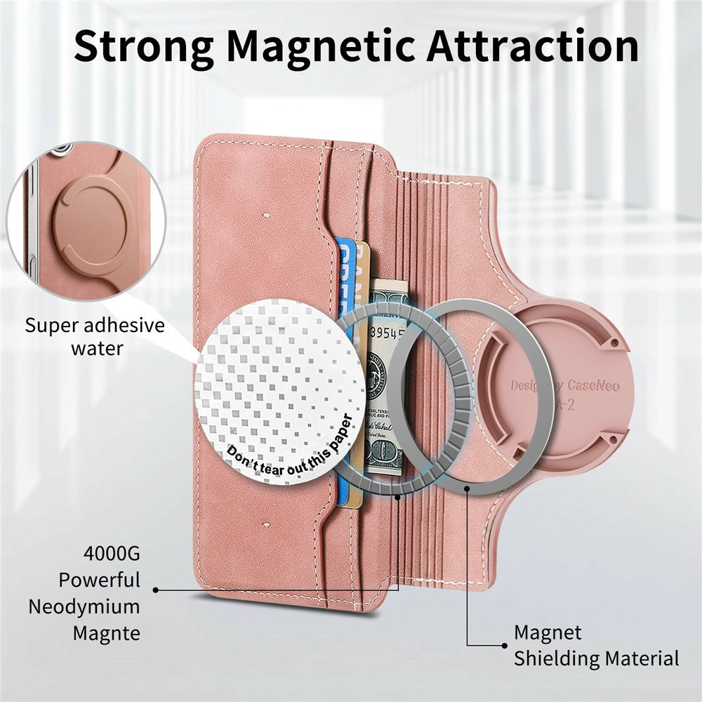 Til Samsung Galaxy A27 5G Magnetisk Etui Aftageligt 2-i-1 Flip Tegnebog Læder Telefoncover med Sugekop