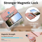 For OnePlus 15 5G Magnetic Case Detachable 2 in 1 Flip Wallet Leather Phone Cover with Suction Cup
