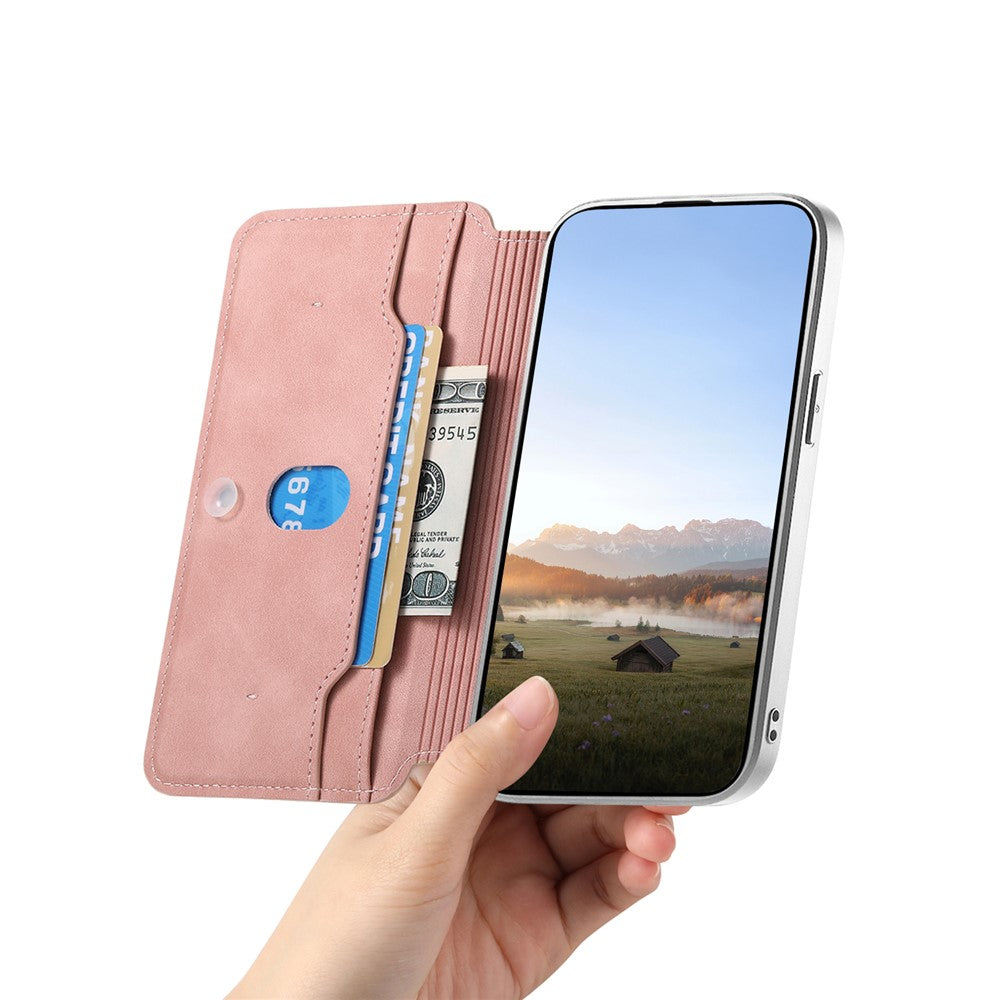 For OnePlus 15 5G Magnetic Case Detachable 2 in 1 Flip Wallet Leather Phone Cover with Suction Cup