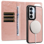 For Samsung Galaxy S24 / Galaxy S25 Magnetic Case Detachable 2 in 1 Leather Wallet Phone Cover