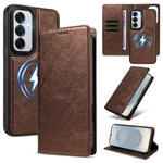 For Samsung Galaxy S24 / Galaxy S25 Magnetic Case Detachable 2 in 1 Leather Wallet Phone Cover