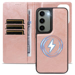 For Samsung Galaxy S23 Magnetic Case Detachable 2 in 1 Leather Wallet Phone Cover