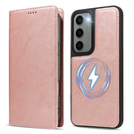 For Samsung Galaxy S23 Magnetic Case Detachable 2 in 1 Leather Wallet Phone Cover
