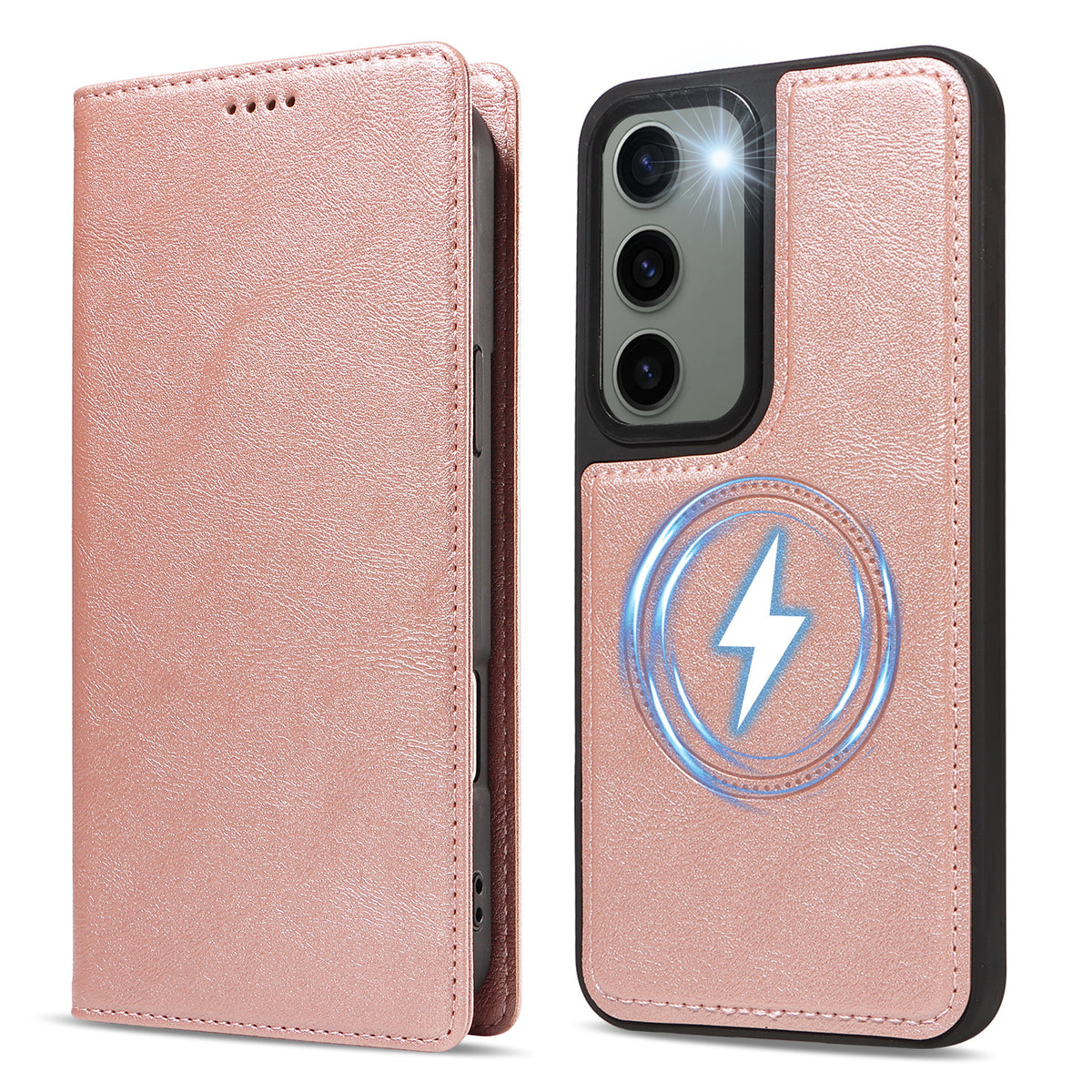 For Samsung Galaxy S23 Magnetic Case Detachable 2 in 1 Leather Wallet Phone Cover
