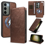 For Samsung Galaxy S23 Magnetic Case Detachable 2 in 1 Leather Wallet Phone Cover