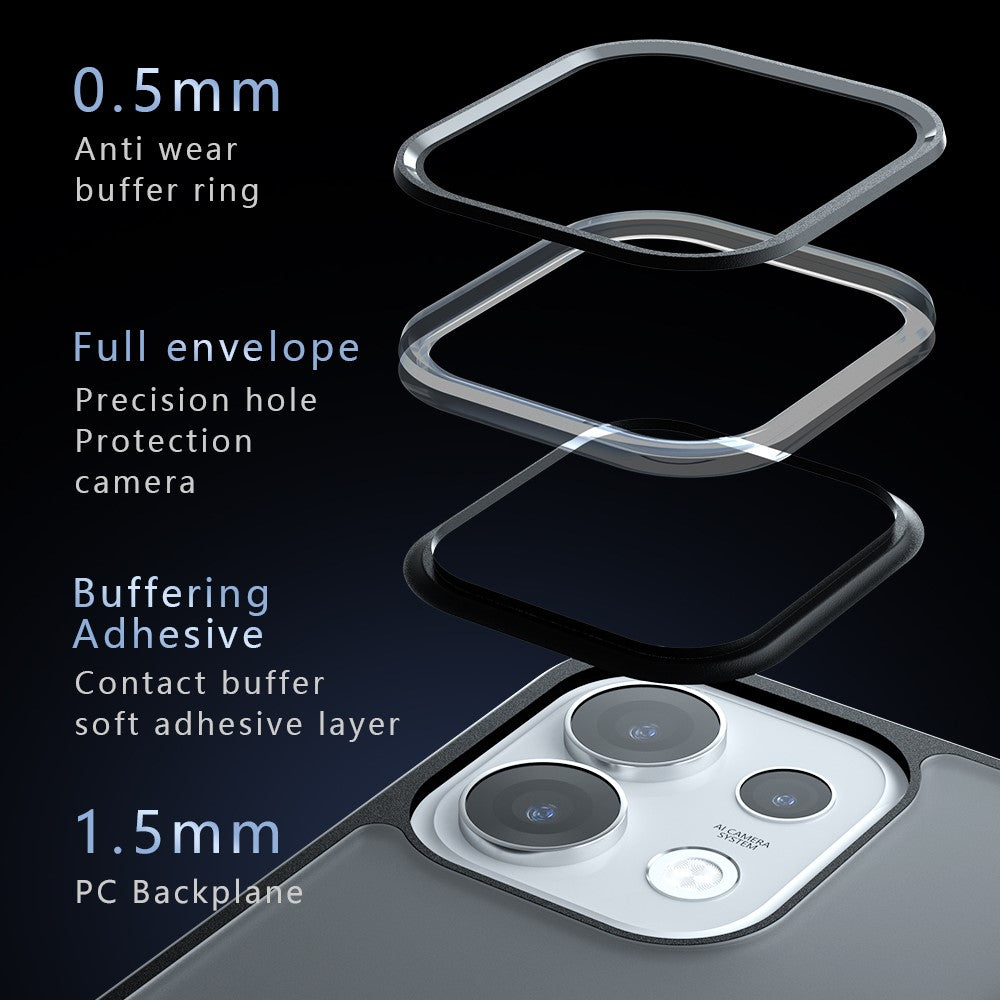 For Oppo Reno16 Pro 5G (Global) Case TPU + PC Shockproof Phone Cover