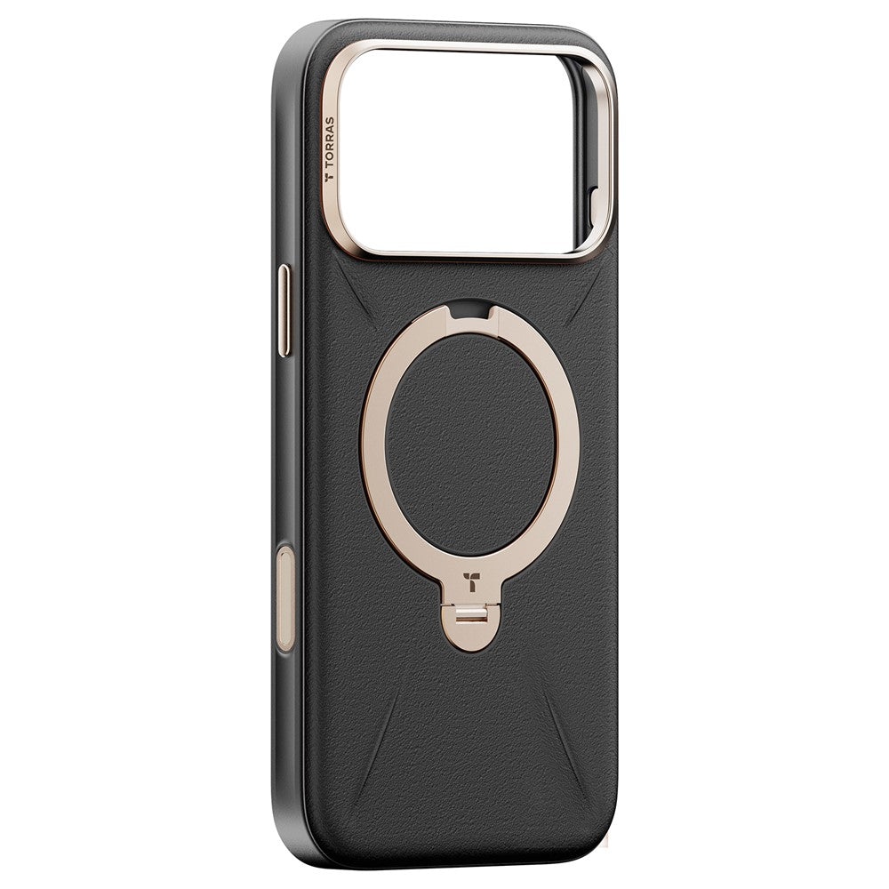 TORRAS Ostand Q3 VegSkin Series For iPhone 18 Pro / 17 Pro Case Compatible with MagSafe Kickstand Phone Cover