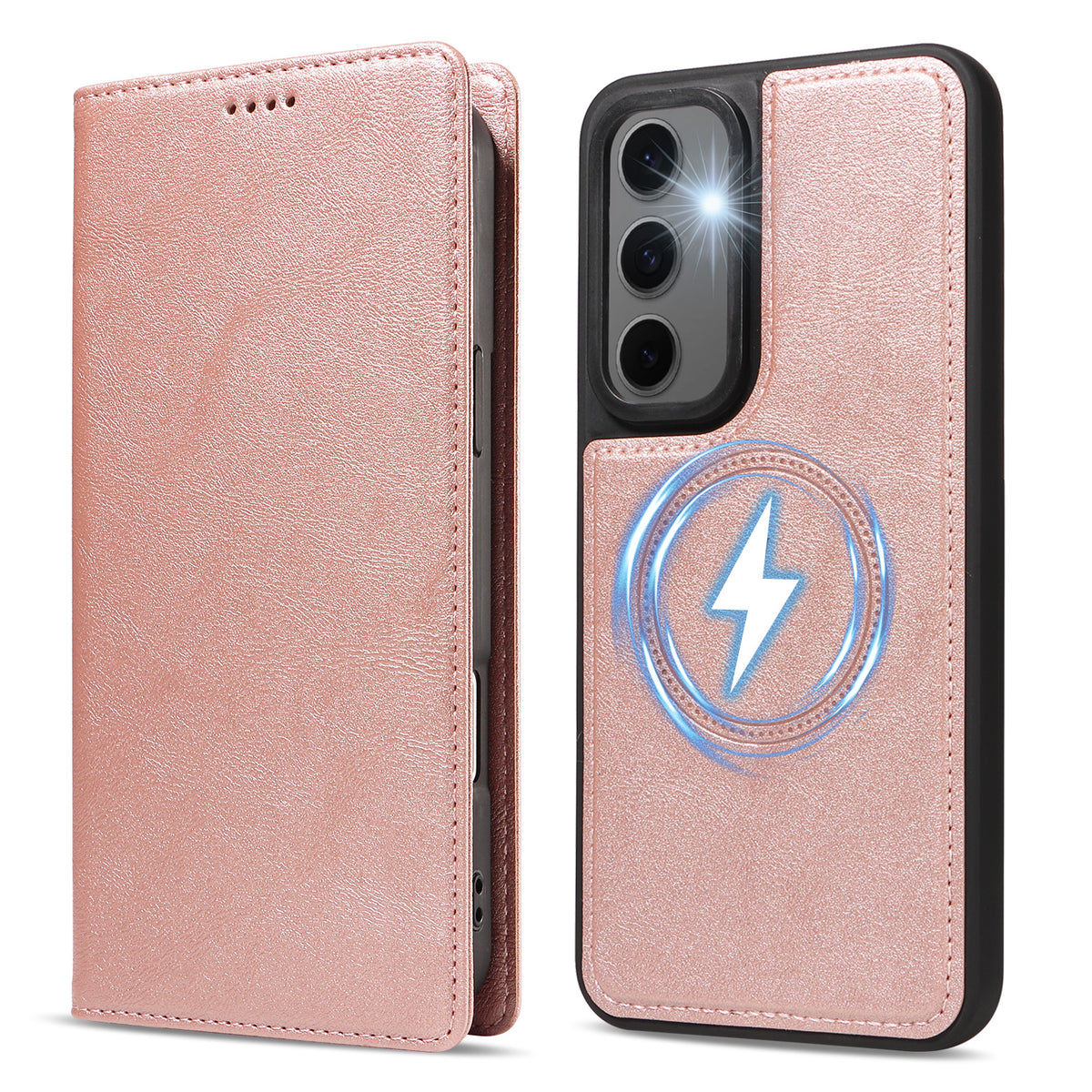 For Samsung Galaxy S24 FE Magnetic Case Detachable 2 in 1 Leather Wallet Phone Cover