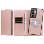 For Samsung Galaxy S24 FE Magnetic Case Detachable 2 in 1 Leather Wallet Phone Cover