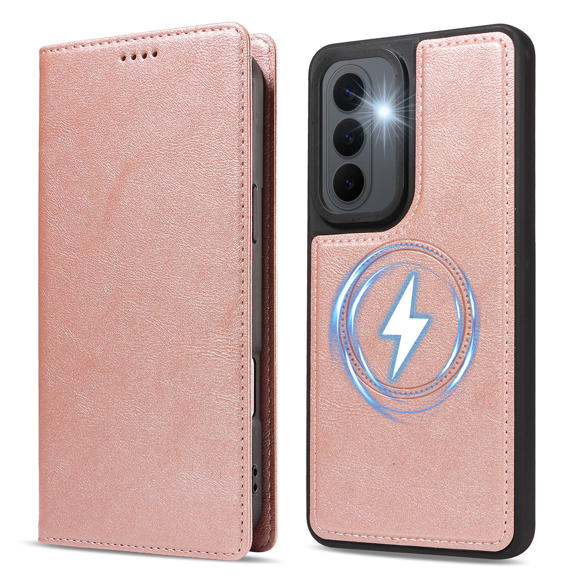 For Samsung Galaxy S26+ Magnetic Case Detachable 2 in 1 Leather Wallet Phone Cover