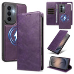 For Samsung Galaxy S26+ Magnetic Case Detachable 2 in 1 Leather Wallet Phone Cover