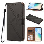 For iPhone 16 Case Diamond Stitch PU Leather Wallet Flip Phone Cover with Wrist Strap