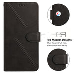 For iPhone 15 Pro Case Diamond Stitch PU Leather Wallet Flip Phone Cover with Wrist Strap