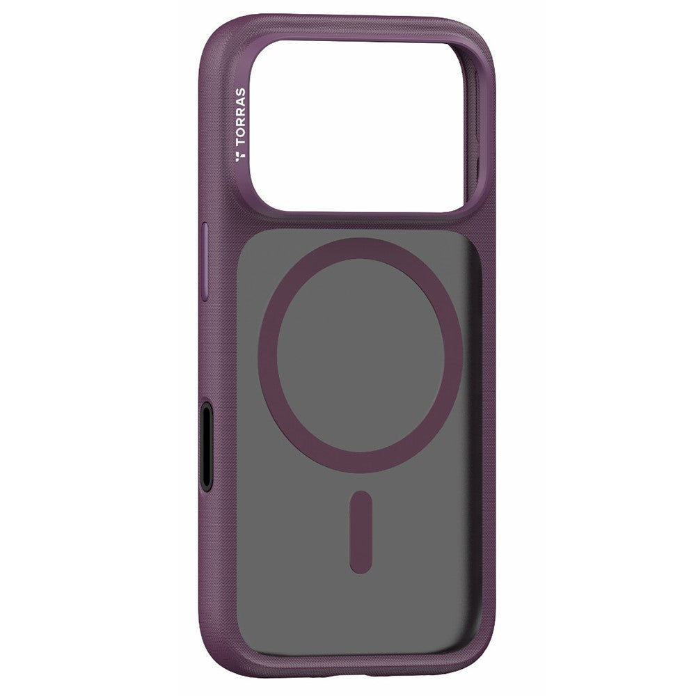 TORRAS Guardian-Mag Series til iPhone 18 Pro / 17 Pro Magnetisk Cover Hudvenligt Mat PC + TPU Telefoncover