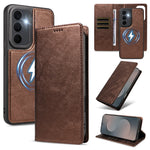 For Samsung Galaxy S25 FE Magnetic Case Detachable 2 in 1 Leather Wallet Phone Cover