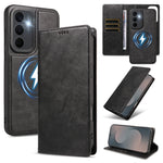 For Samsung Galaxy S25 FE Magnetic Case Detachable 2 in 1 Leather Wallet Phone Cover