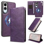 For Samsung Galaxy S25 Edge Magnetic Case Detachable 2 in 1 Leather Wallet Phone Cover