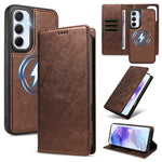 Til Samsung Galaxy A55 5G Magnetisk Etui Aftageligt 2-i-1 Læder Pung Telefoncover