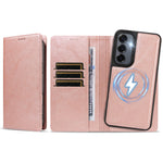 For Samsung Galaxy S24+ / Galaxy S25+ Magnetic Case Detachable 2 in 1 Leather Wallet Phone Cover
