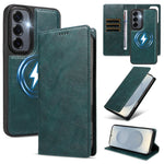 For Samsung Galaxy S24+ / Galaxy S25+ Magnetic Case Detachable 2 in 1 Leather Wallet Phone Cover
