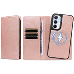 For Samsung Galaxy A35 5G Magnetic Case Detachable 2 in 1 Leather Wallet Phone Cover