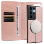 For Samsung Galaxy S23 Ultra Magnetic Case Detachable 2 in 1 Leather Wallet Phone Cover