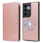 For Samsung Galaxy S23 Ultra Magnetic Case Detachable 2 in 1 Leather Wallet Phone Cover