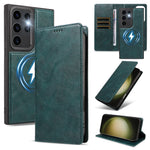 For Samsung Galaxy S23 Ultra Magnetic Case Detachable 2 in 1 Leather Wallet Phone Cover