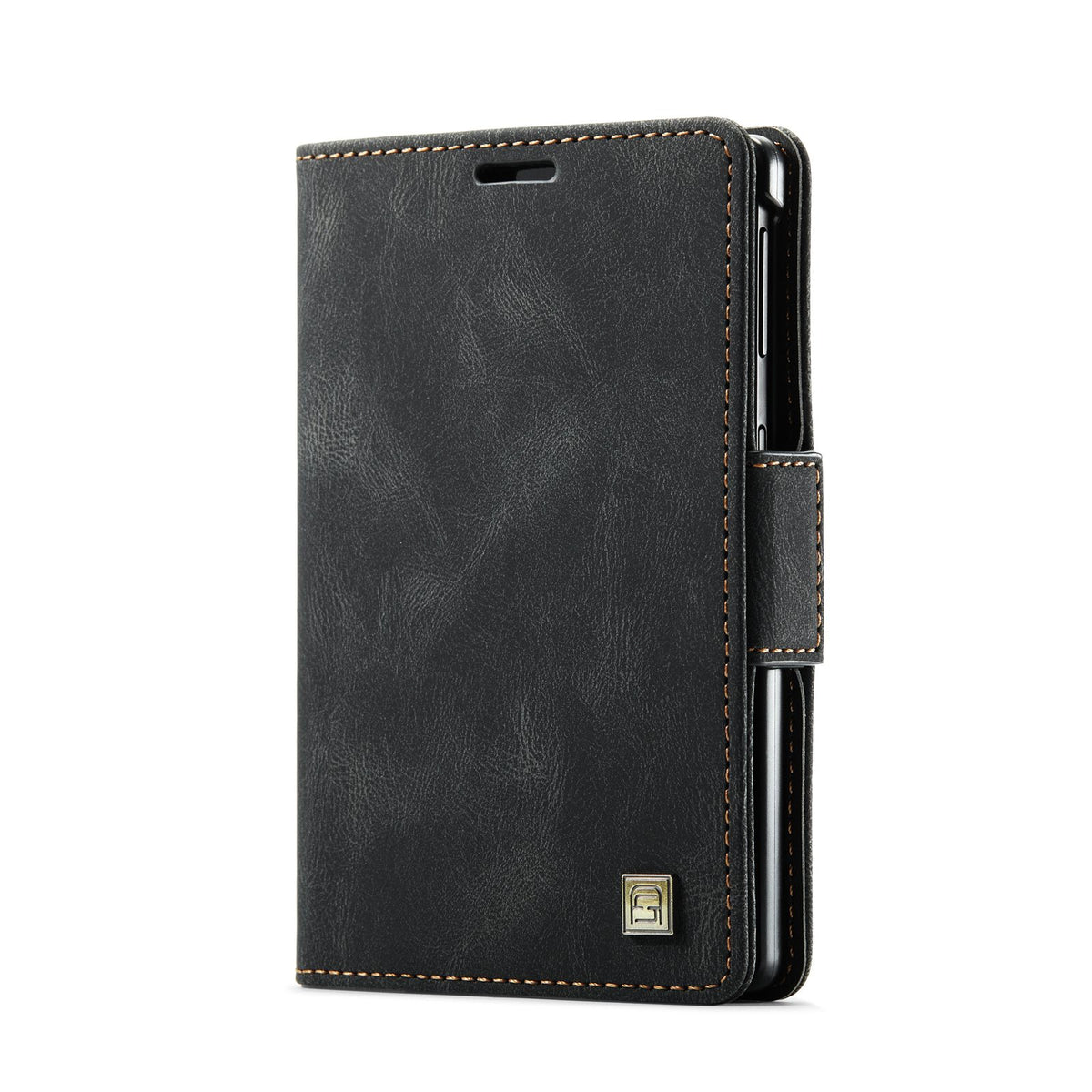 AUTSPACE til Samsung Galaxy Z Fold8 Pung Etui A01 Læder Stativ Cover med RFID-blokerende kortholder