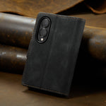 AUTSPACE til Samsung Galaxy Z Fold8 Pung Etui A01 Læder Stativ Cover med RFID-blokerende kortholder