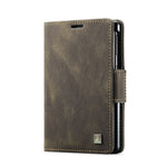 AUTSPACE til Samsung Galaxy Z Fold8 Pung Etui A01 Læder Stativ Cover med RFID-blokerende kortholder