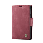 AUTSPACE til Samsung Galaxy Z Fold8 Pung Etui A01 Læder Stativ Cover med RFID-blokerende kortholder