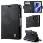 AUTSPACE til Samsung Galaxy Z Fold8 A11 Etui RFID-blokerende Retro Læder Mobiltelefon Pung Cover
