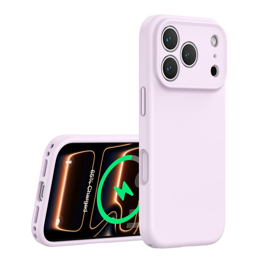 For iPhone 18 Pro Max / 17 Pro Max Case Compatible with MagSafe Precise Cutouts PC + Liquid Silicone Phone Cover