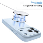 For iPhone 18 Pro Max / 17 Pro Max Case Compatible with MagSafe Precise Cutouts PC + Liquid Silicone Phone Cover