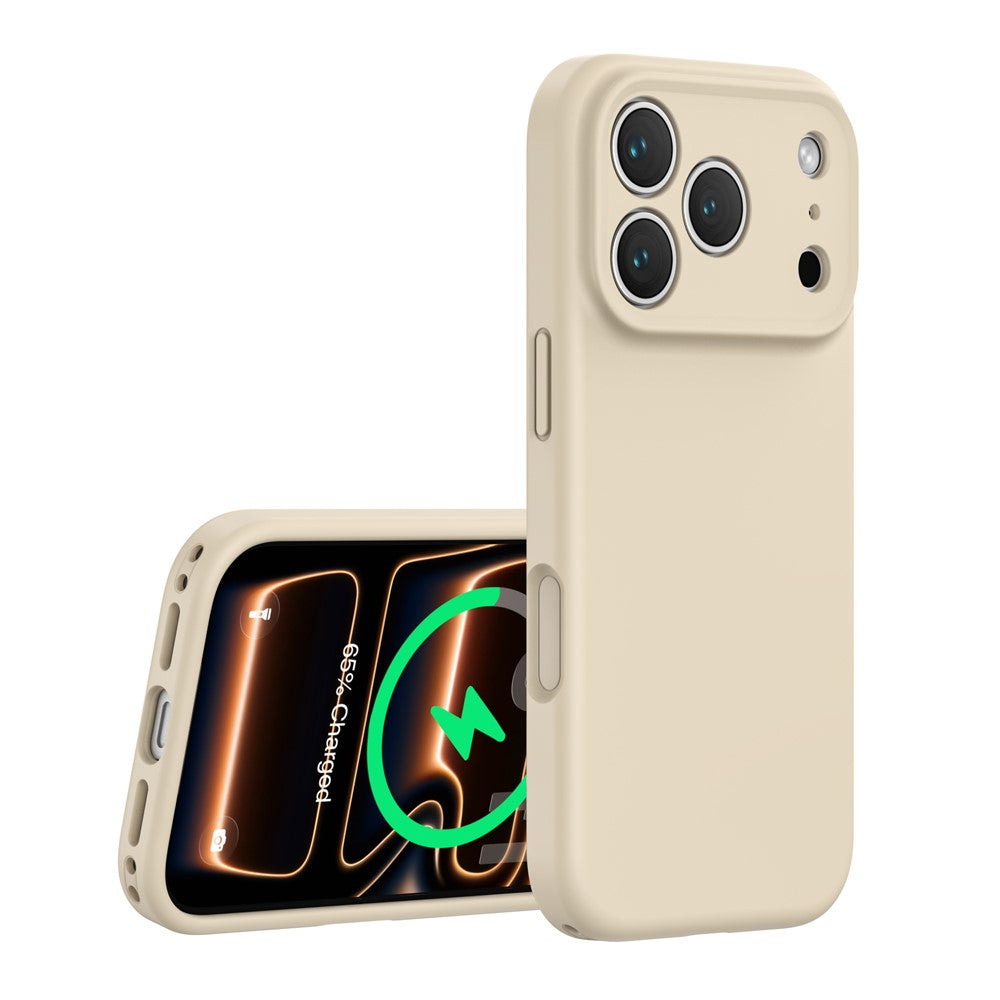 For iPhone 18 Pro Max / 17 Pro Max Case Compatible with MagSafe Precise Cutouts PC + Liquid Silicone Phone Cover