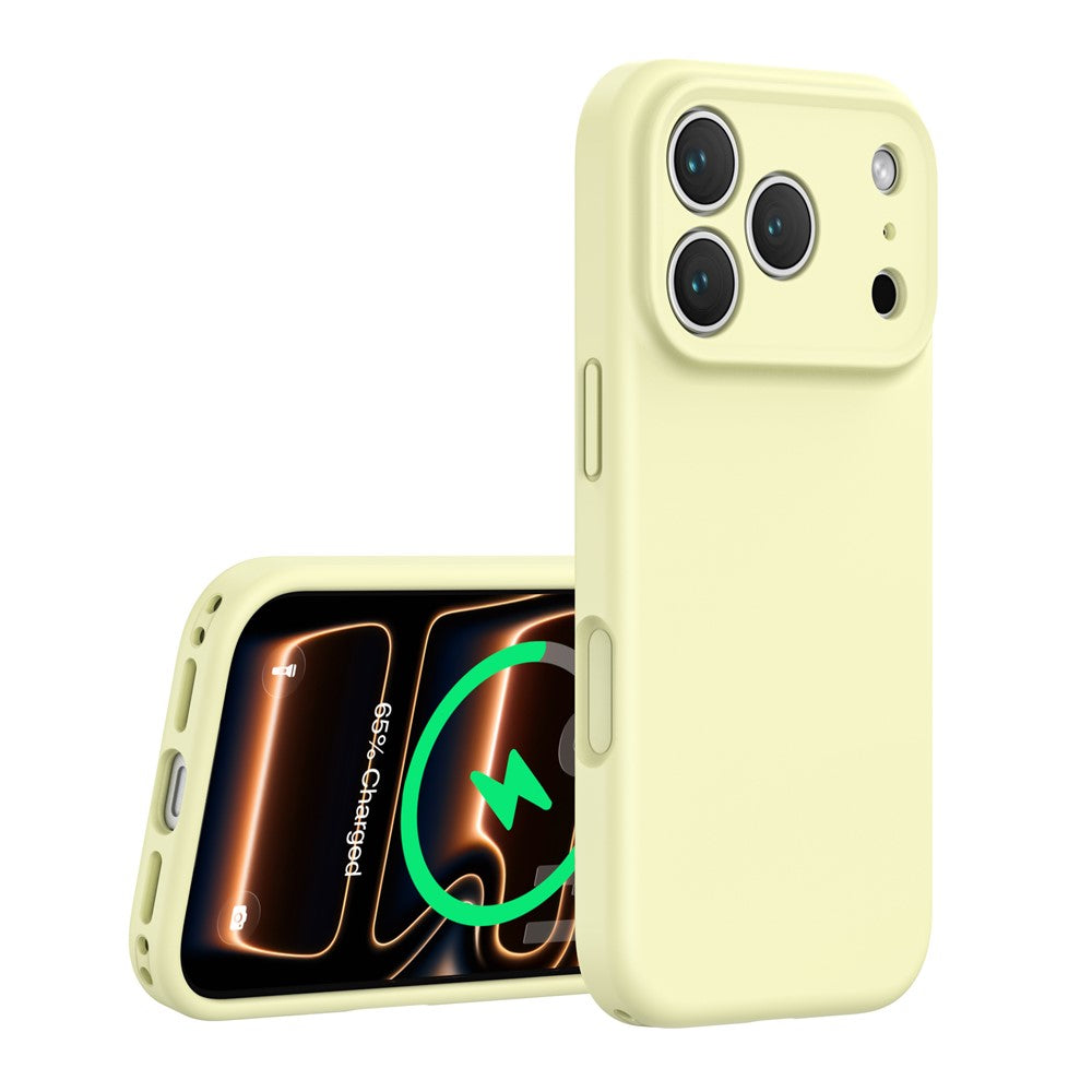 For iPhone 18 Pro Max / 17 Pro Max Case Compatible with MagSafe Precise Cutouts PC + Liquid Silicone Phone Cover