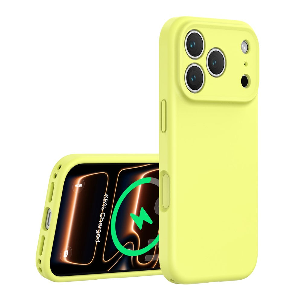 For iPhone 18 Pro Max / 17 Pro Max Case Compatible with MagSafe Precise Cutouts PC + Liquid Silicone Phone Cover