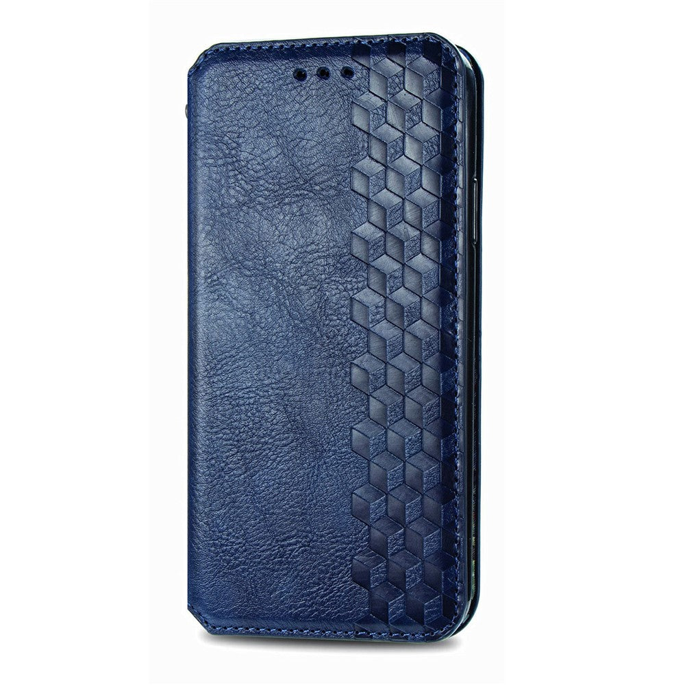 Phone Case For Motorola Moto G17 4G / G17 Power 4G / G15 4G / G15 Power 4G, Rhombus Imprint PU Leather Wallet Cover