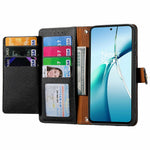 Phone Case For Motorola Moto G17 4G / G17 Power 4G / G15 4G / G15 Power 4G , RFID Blocking Zipper Pocket Leather Wallet Phone Cover with Strap