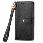 Phone Case For Motorola Moto G17 4G / G17 Power 4G / G15 4G / G15 Power 4G , RFID Blocking Zipper Pocket Leather Wallet Phone Cover with Strap