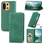 For OnePlus Turbo 6X Pro 5G Leather Case with Card Holder Magnetic Absorption Phone Cover