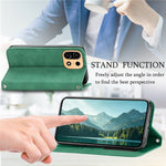 For OnePlus Turbo 6X Pro 5G Leather Case with Card Holder Magnetic Absorption Phone Cover